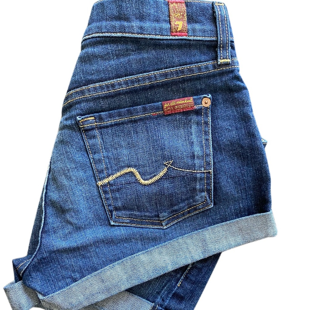 7 For All Mankind jean shorts